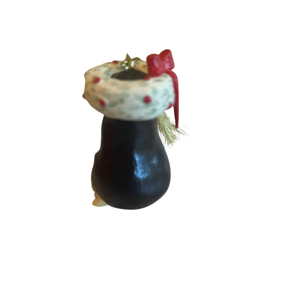 Lenox Festive Friends Penguin Ornament 3.4